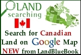 Search for Canadian Land - Traditional Sales - Auction Sales on Google Map